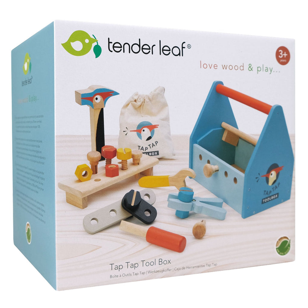 Tap Tap Tool Box tool benches Tender Leaf Toys   