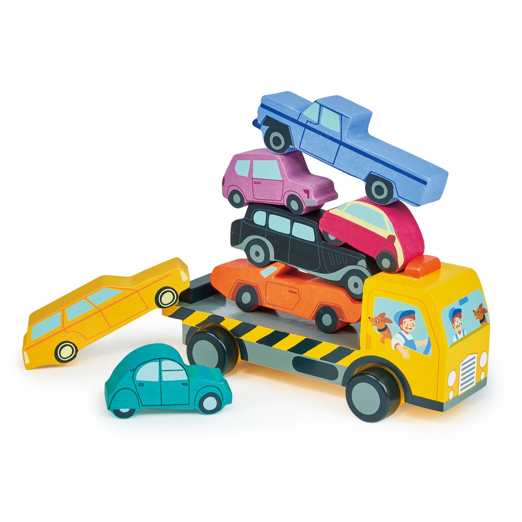 Stacking Cars  Tender Leaf Toys   