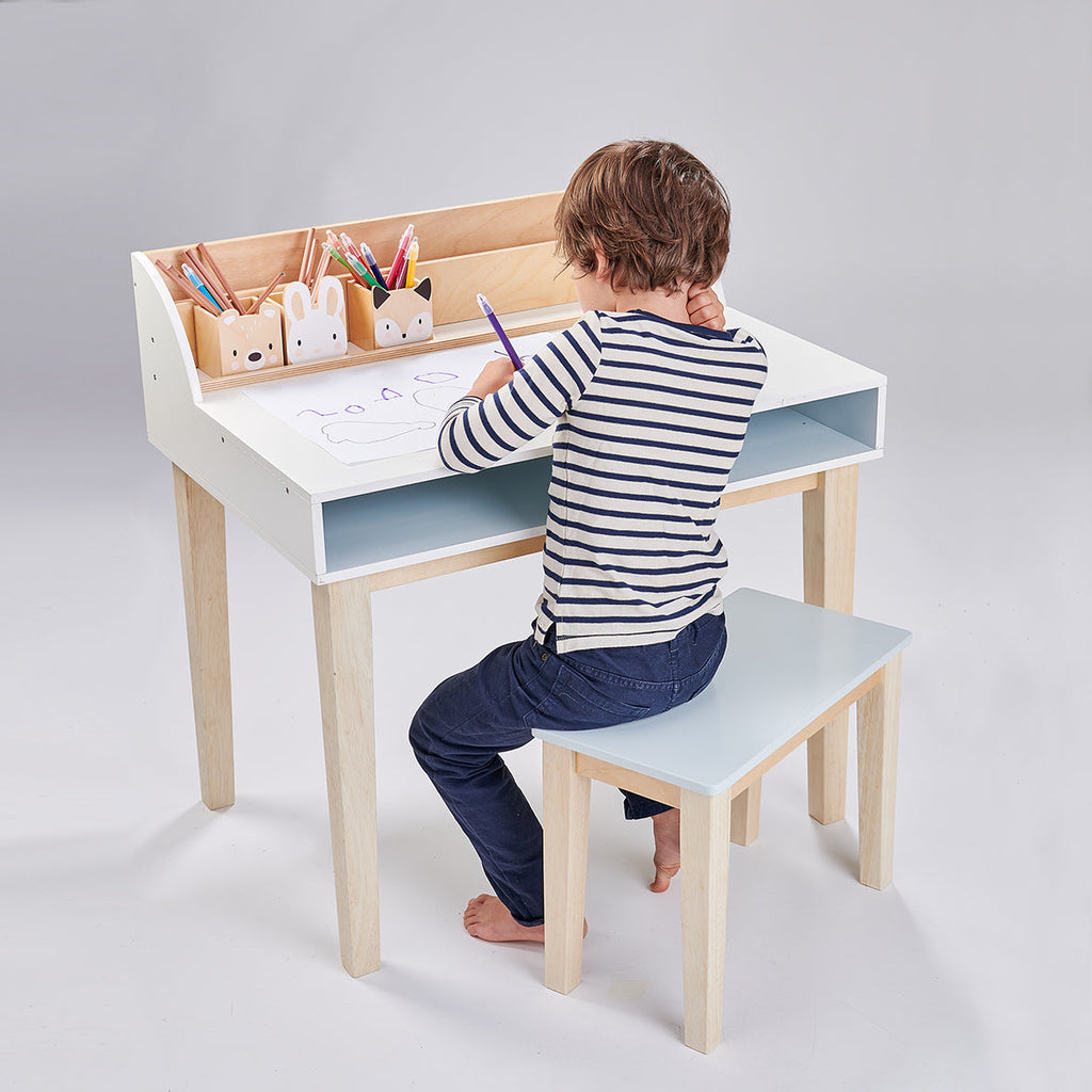 Desk and Chair Forest Furniture Tender Leaf Toys   