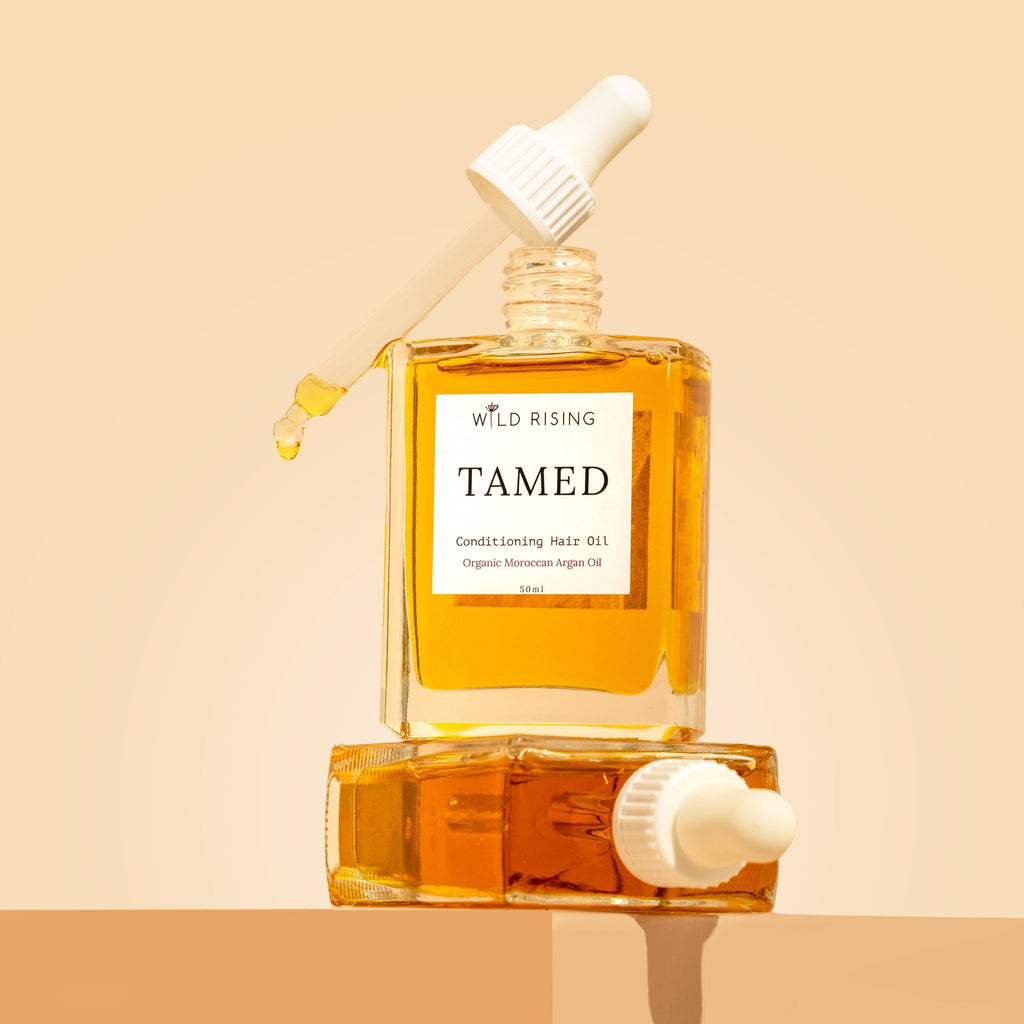 Tamed - Moroccan Argan Hair Oil  Wild Rising Skincare   