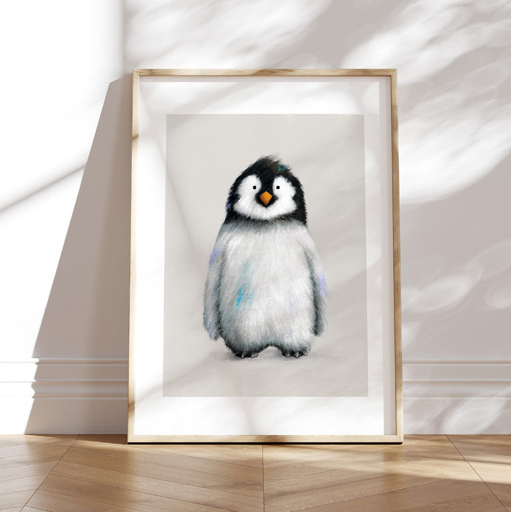 Baby Penguin Nursery Print Single Prints Tigercub Prints   