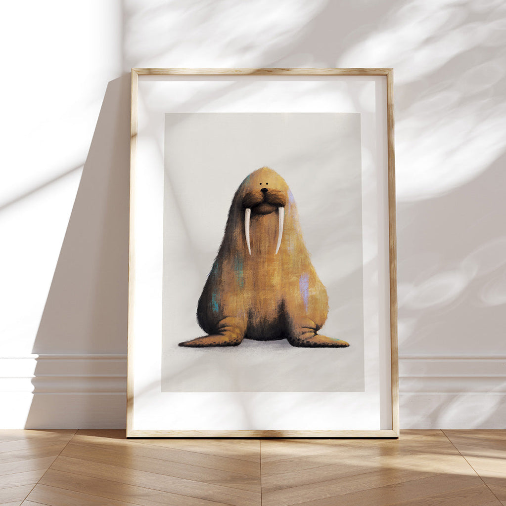 Walrus Nursery Print Single Prints Tigercub Prints   