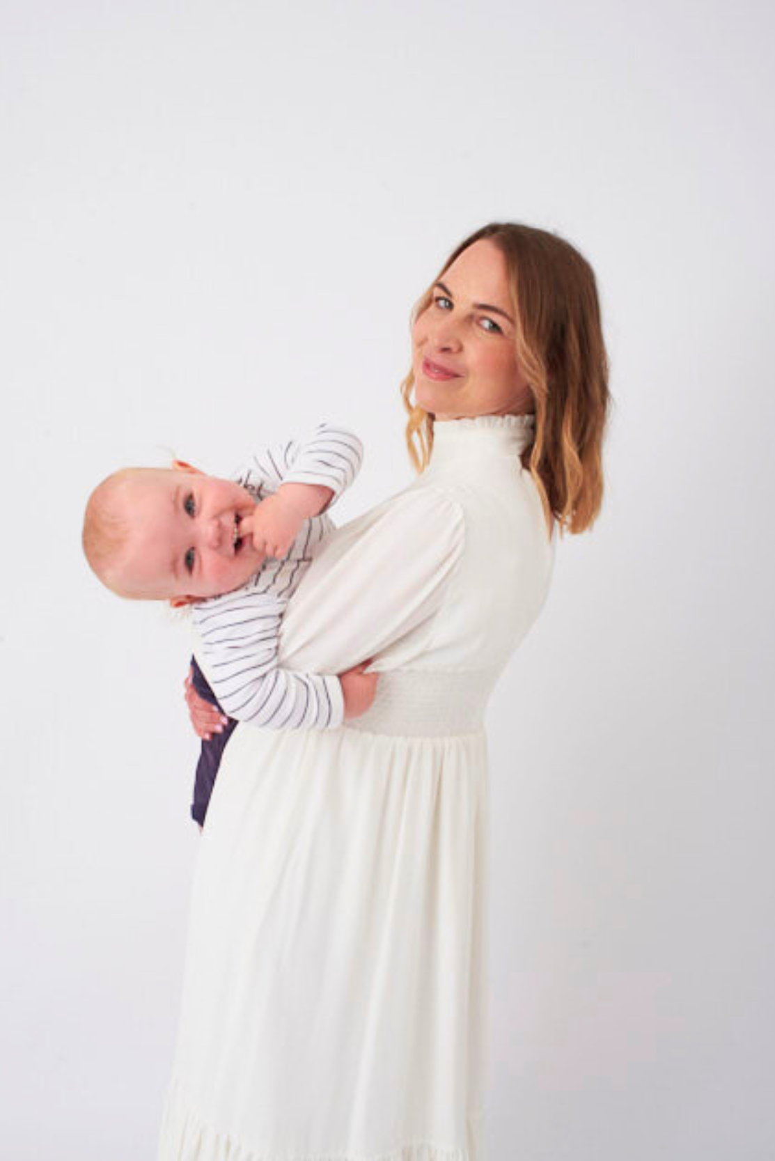 Ivory Silky Maternity & Breastfeeding Dress Something a bit Different Ivory Silky Maternity & Breastfeeding Dress Something a bit Different