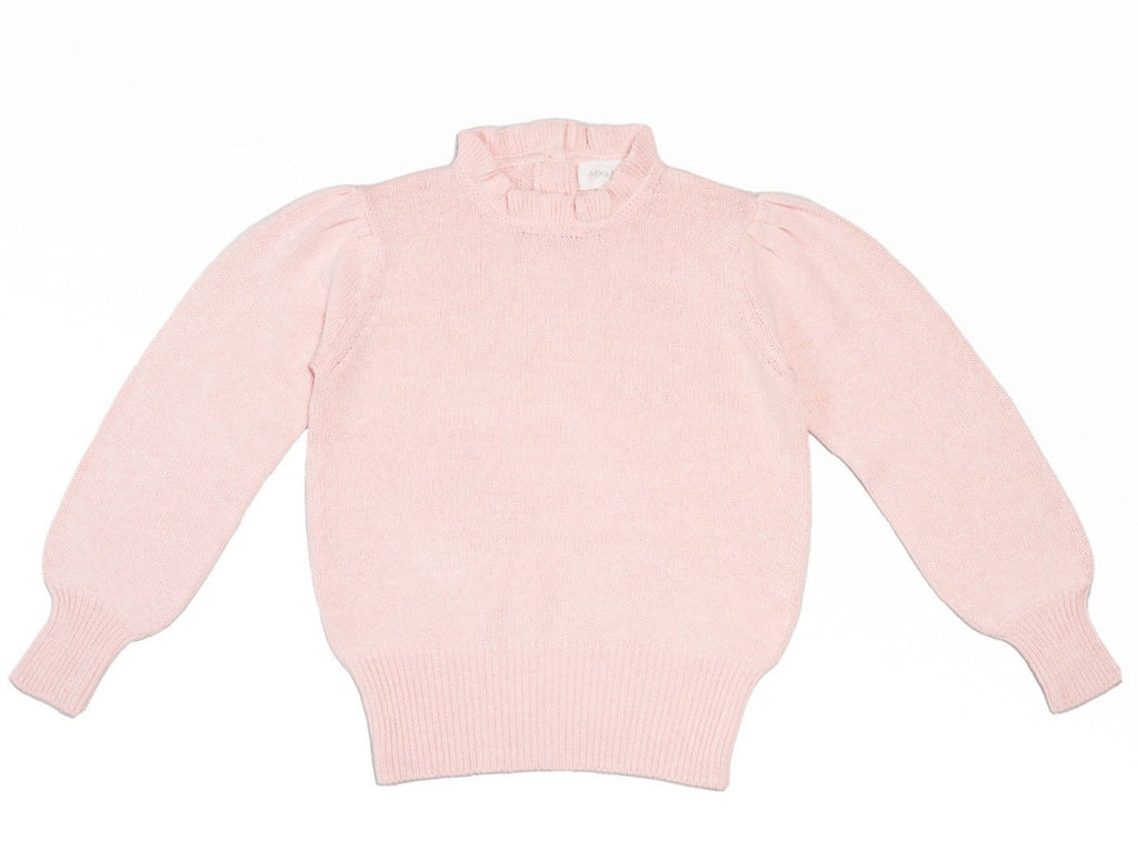 AW24 Ruffled Jumper | Blush Jumper MIKA & MILO   