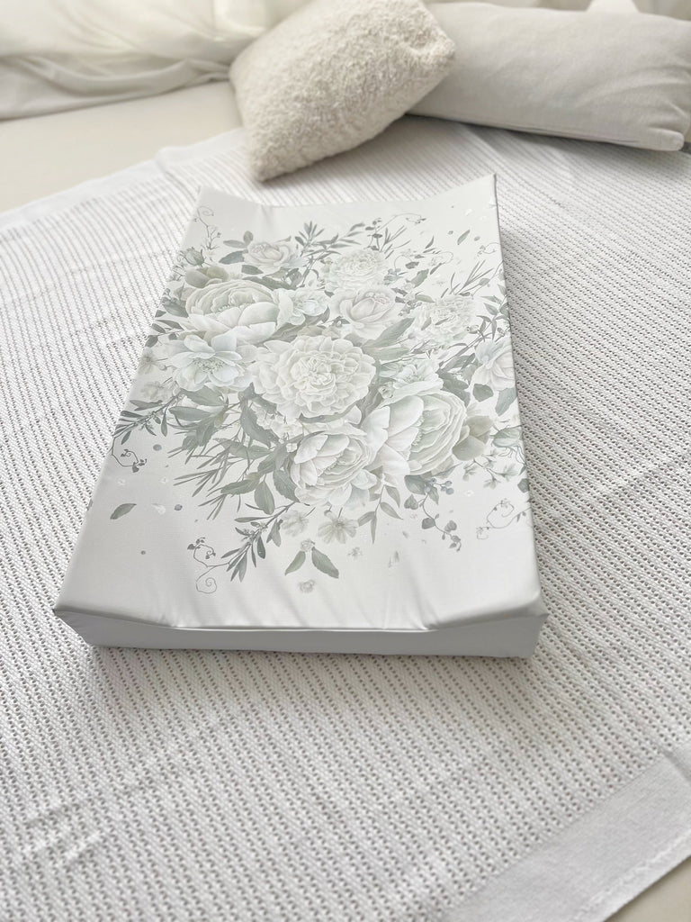 White Roses Wedge Mat Wedge Changing Mat The Gilded Bird UK   