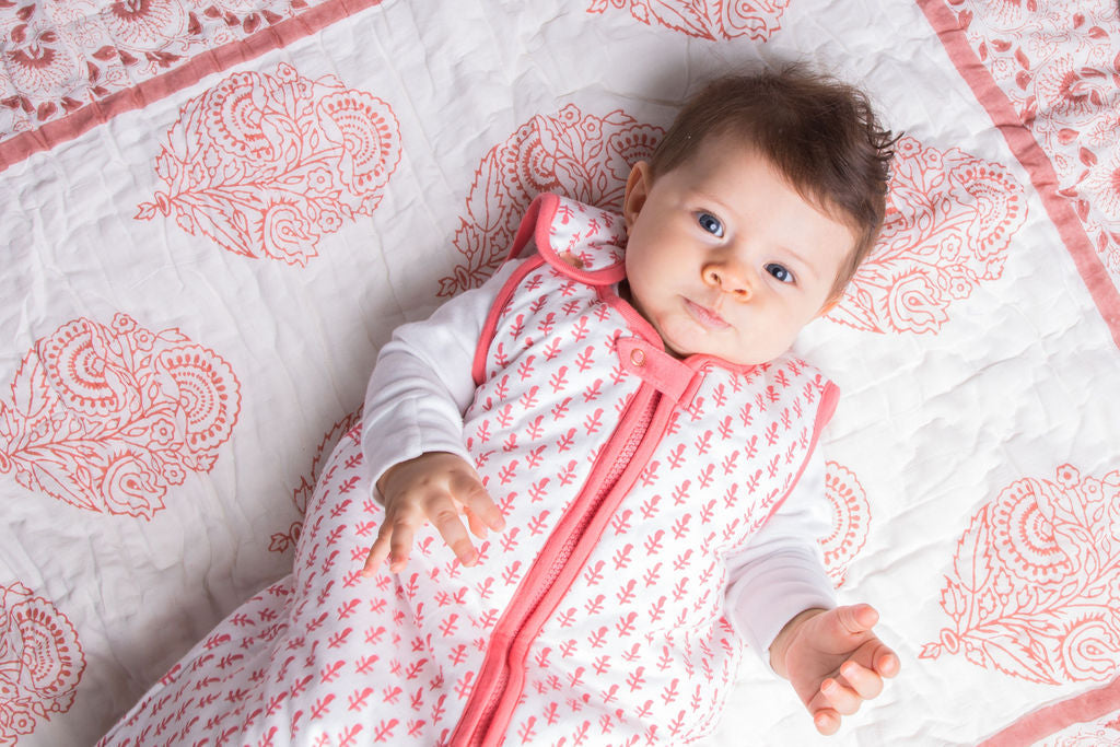 TOG 2.2 (Quilted) - Pink City Wearable Baby Sleep Sack sleepbag Malabar Baby   