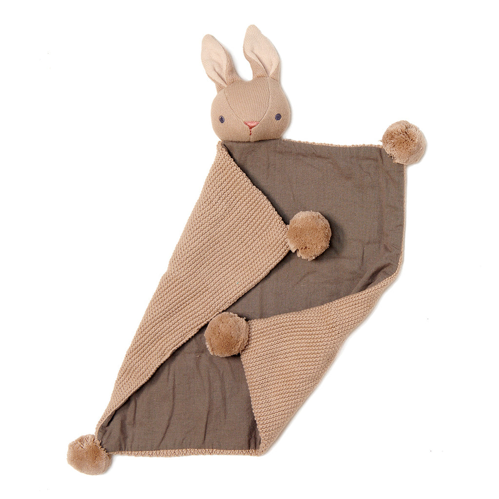 Baby Threads Taupe Bunny Gift Set Baby Threads Thread Bear Design   