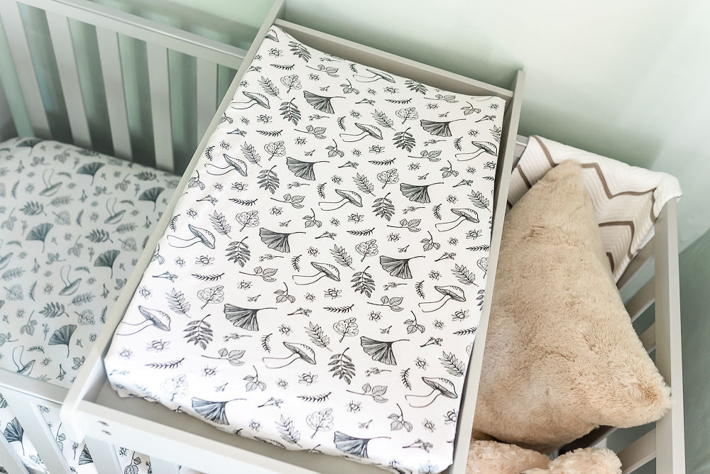 Woodland Change Pad Covers/Bassinet Sheets Bedside Crib Sheet / Changing Mat Cover The Gilded Bird   