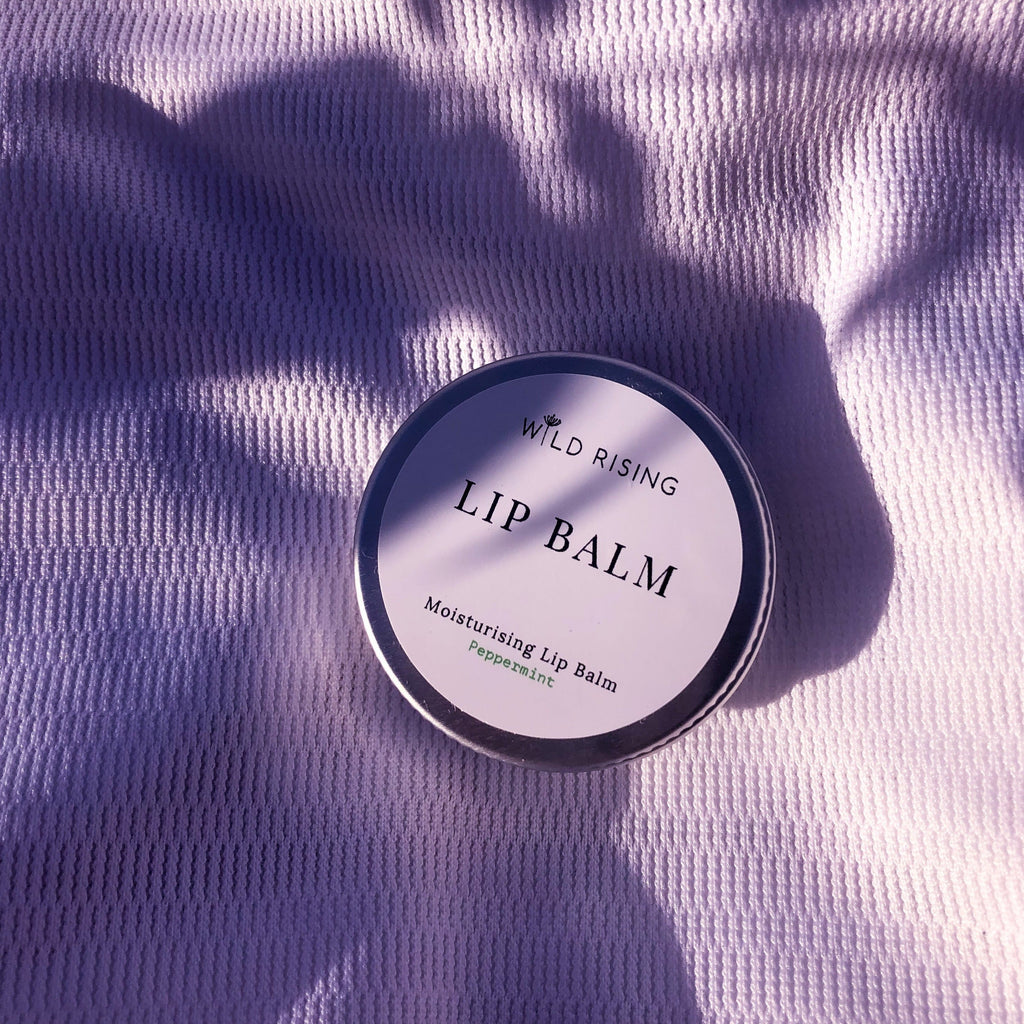 Lip Balm - Refreshing Peppermint  Wild Rising Skincare   